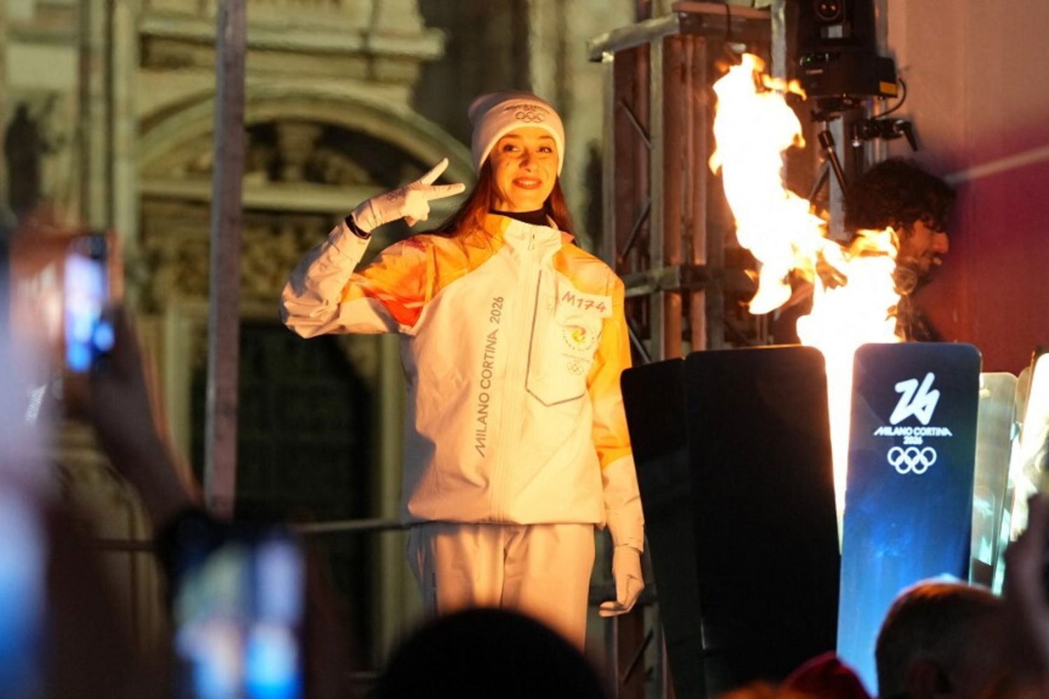 Milano Cortina braciere