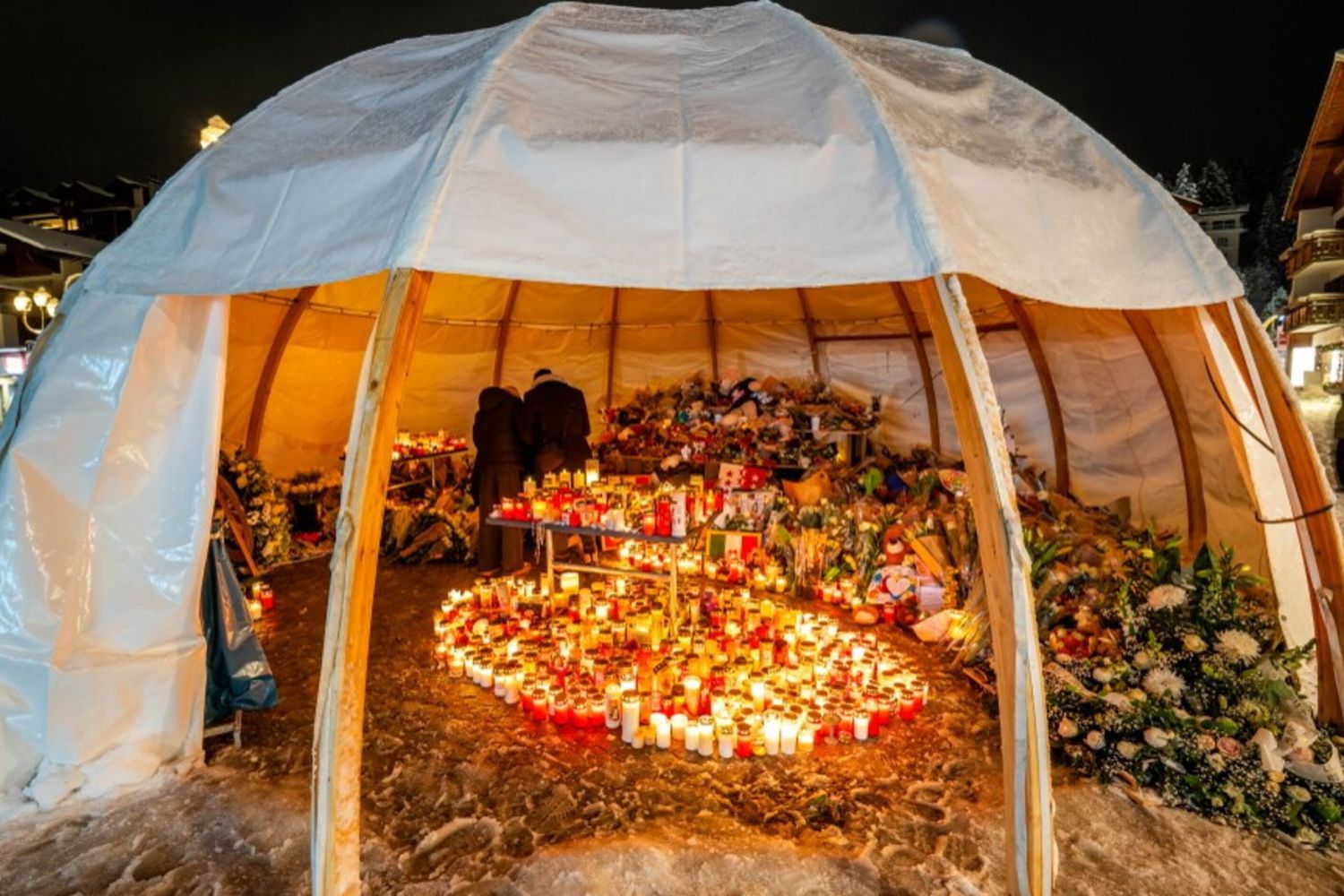 Memoriale per le vittime di Crans Montana