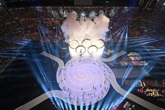 Cerimonia di apertura Olimpiadi a San Siro