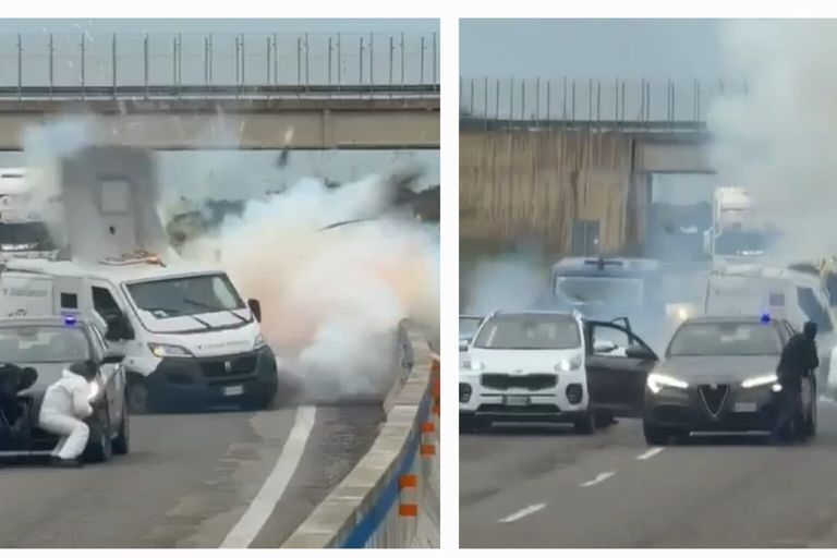 Assalto al portavalori sulla superstrada Brindisi–Lecce