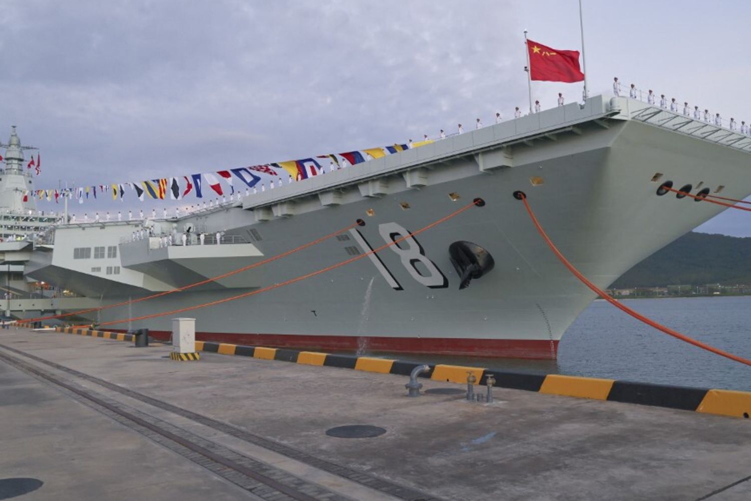 Cina, artico, portaerei Fujian