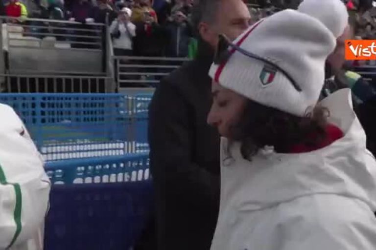 Milano Cortina, il Presidente Mattarella a Federica Brignone: "Complimenti per l'oro, ci contavo"