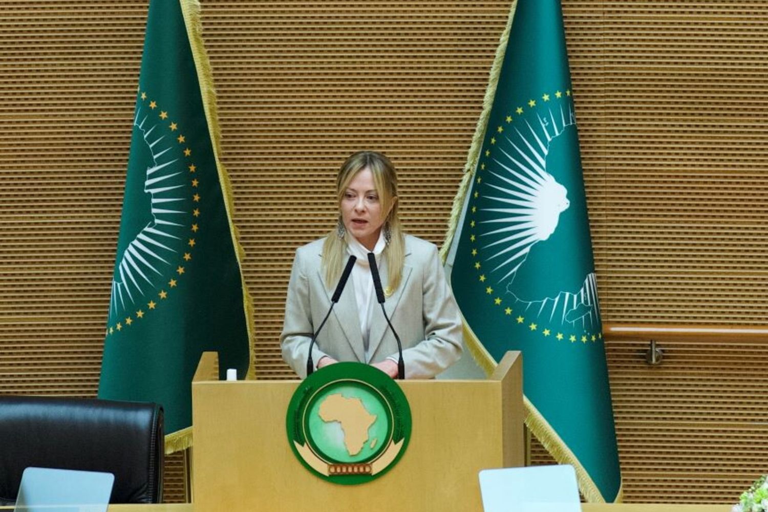 Meloni ad Addis Abeba