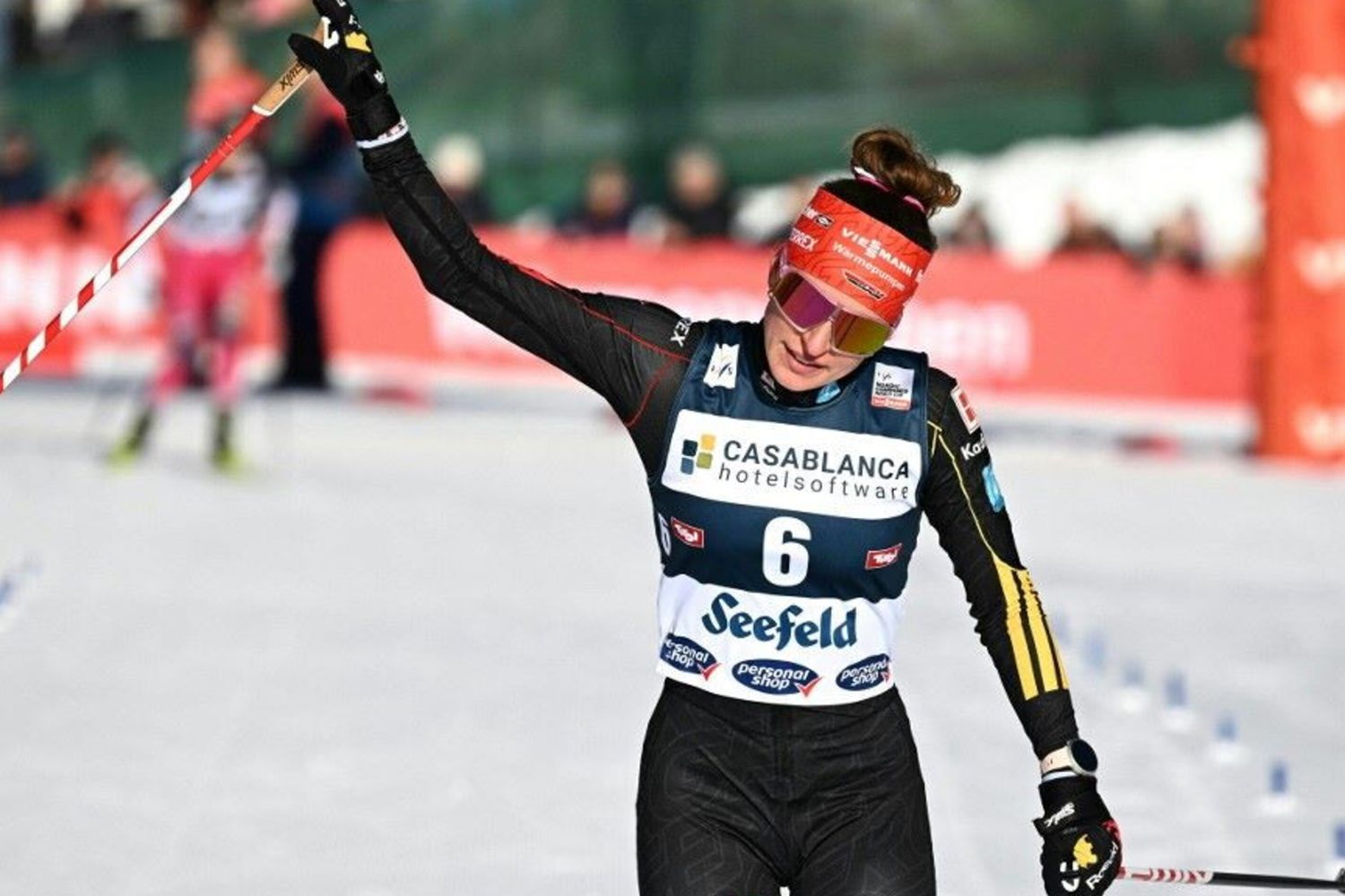 L'atleta tedesca Nathalie Armbruster