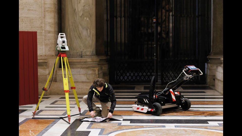 Progetto "Oltre il visibile" in collaborazione tra la Fabbrica di San Pietro ed Eni