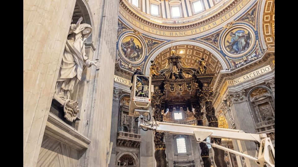 Progetto "Oltre il visibile" in collaborazione tra la Fabbrica di San Pietro ed Eni
