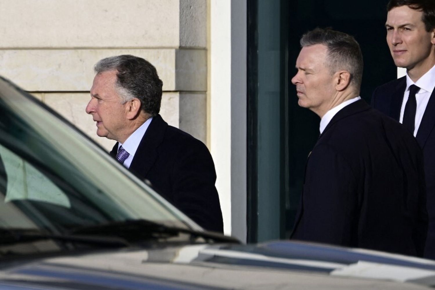 Jared Kushner  e l'inviato speciale statunitense Steve Witkoff