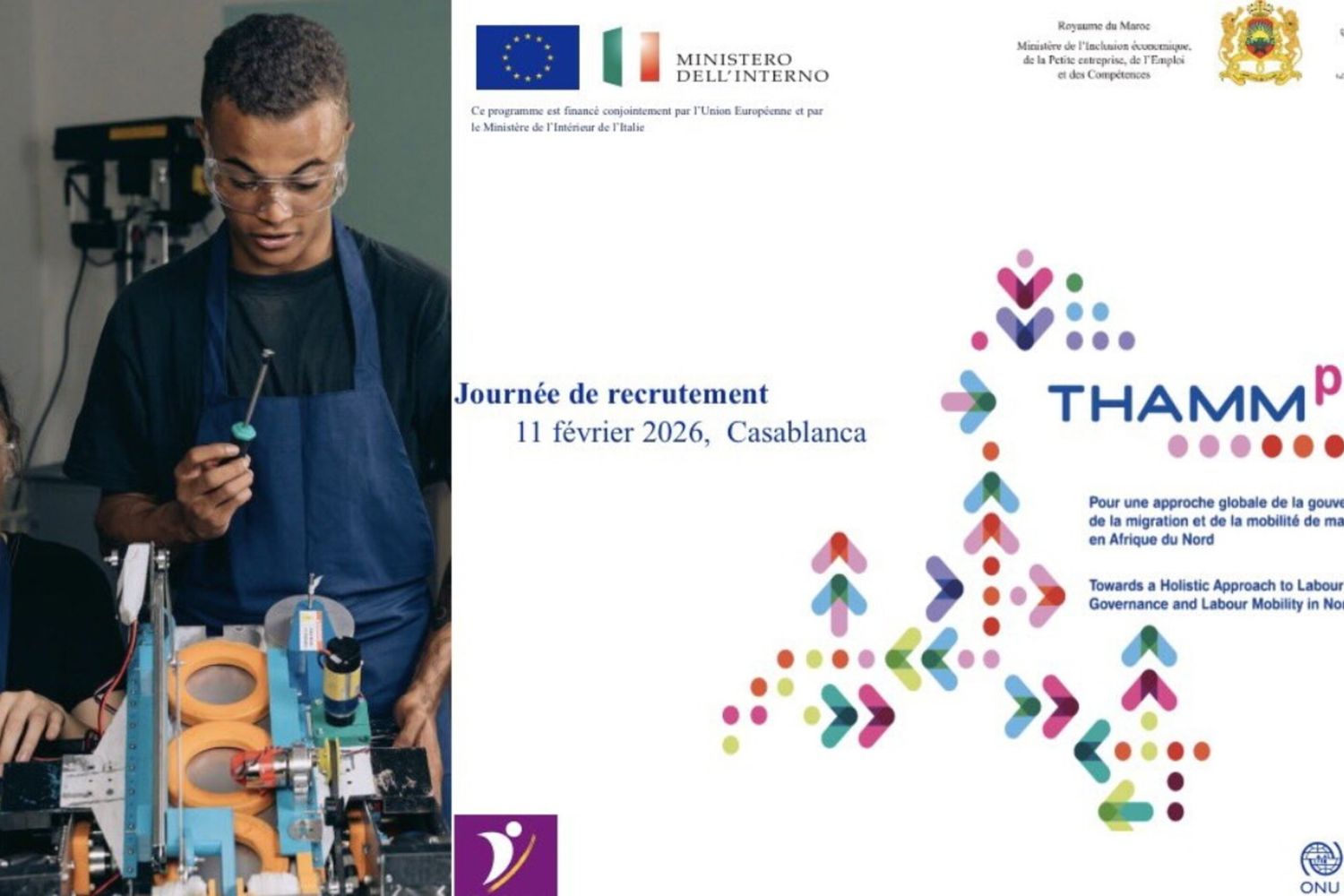 Maroc-Italie: à Casablanca, la mobilité du travail pensée comme politique industrielle