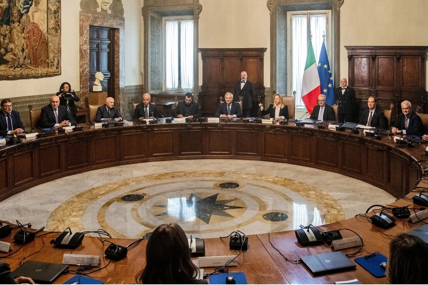 Cdm presieduto da Giorgia Meloni