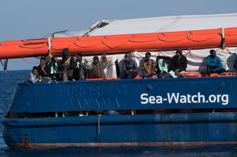 Migranti sulla Sea Watch