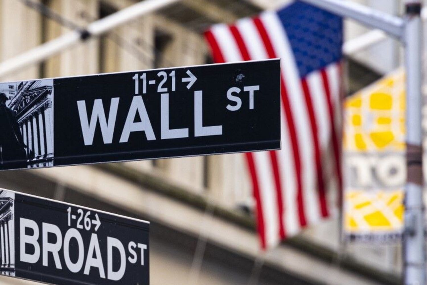 La sede di Wall Street a New York
