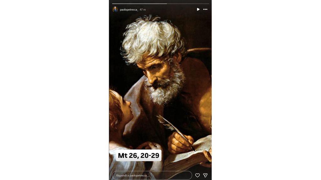 Il post di Paolo Petrecca su Instagram