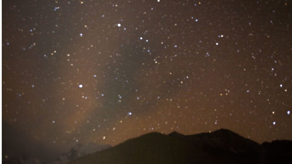 La via lattea, spazio