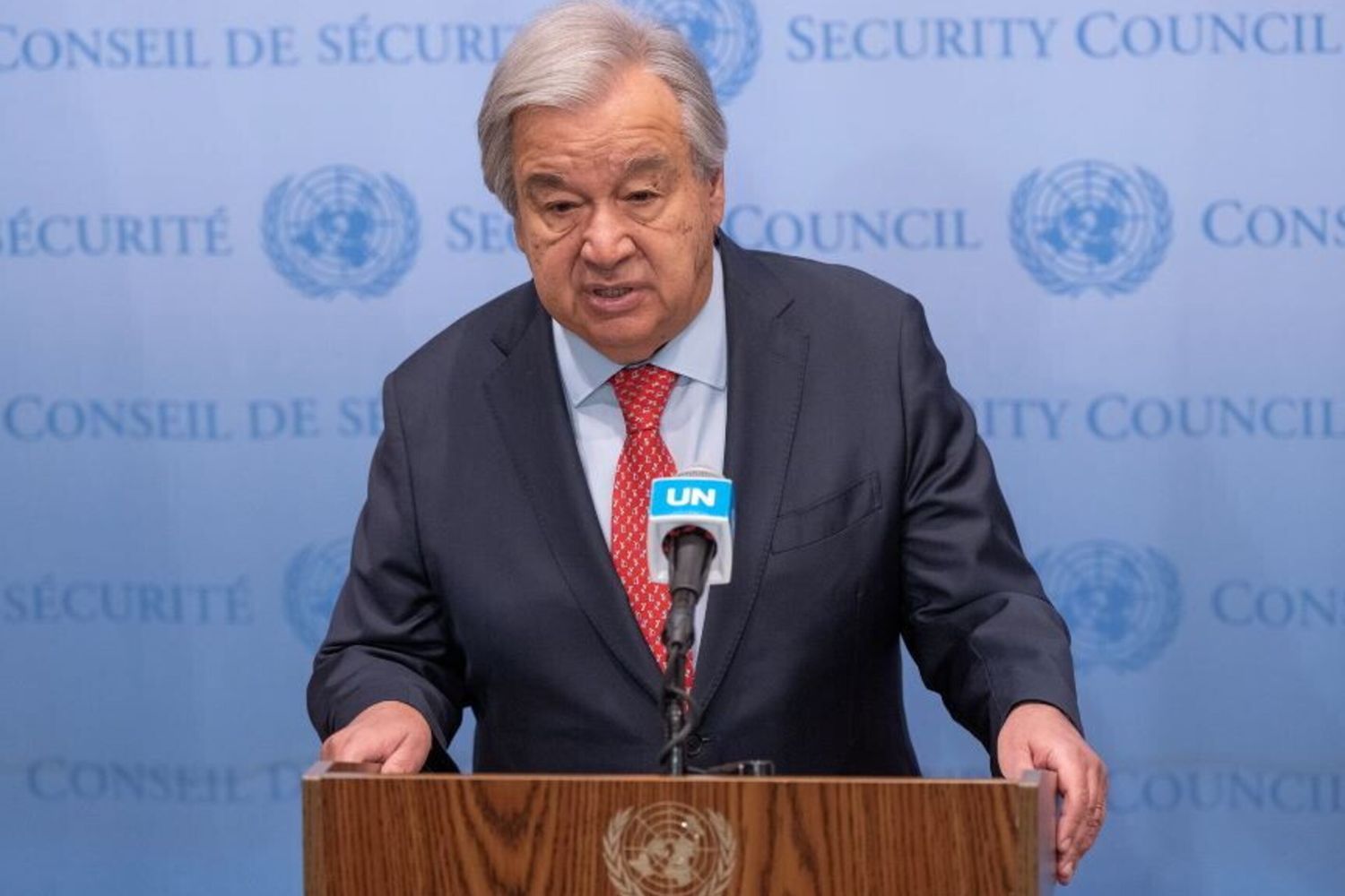 Il Segretario Generale dell'Onu Antonio Guterres