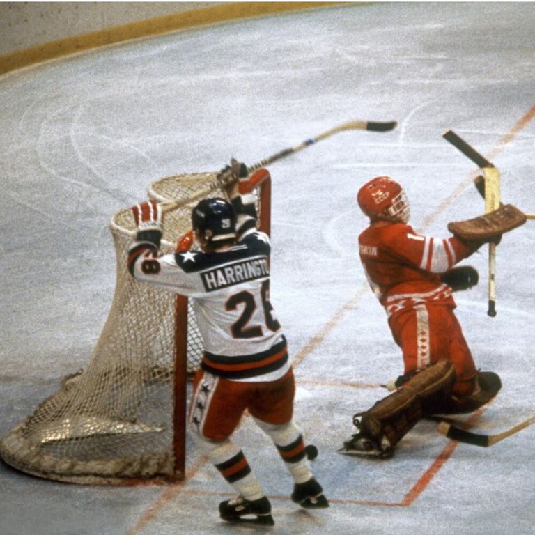 La partita di hockey su ghiaccio Usa-Urss ai Giochi invernali 1980