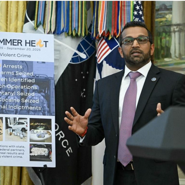 Il direttore dell'Fbi Kash Patel