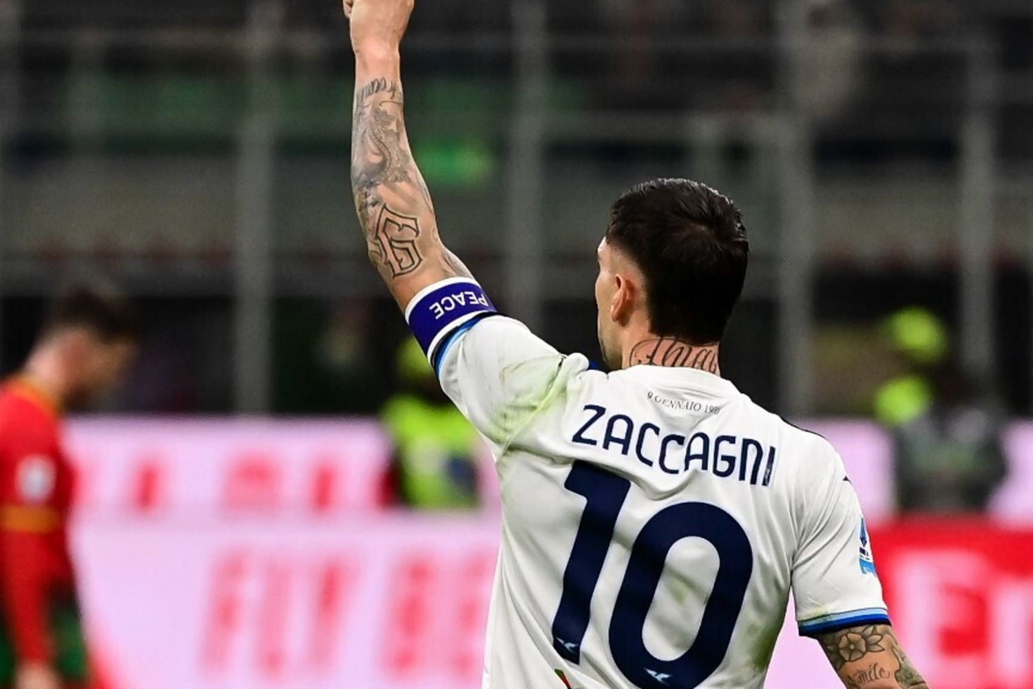 L'attaccante della Lazio Zaccagni