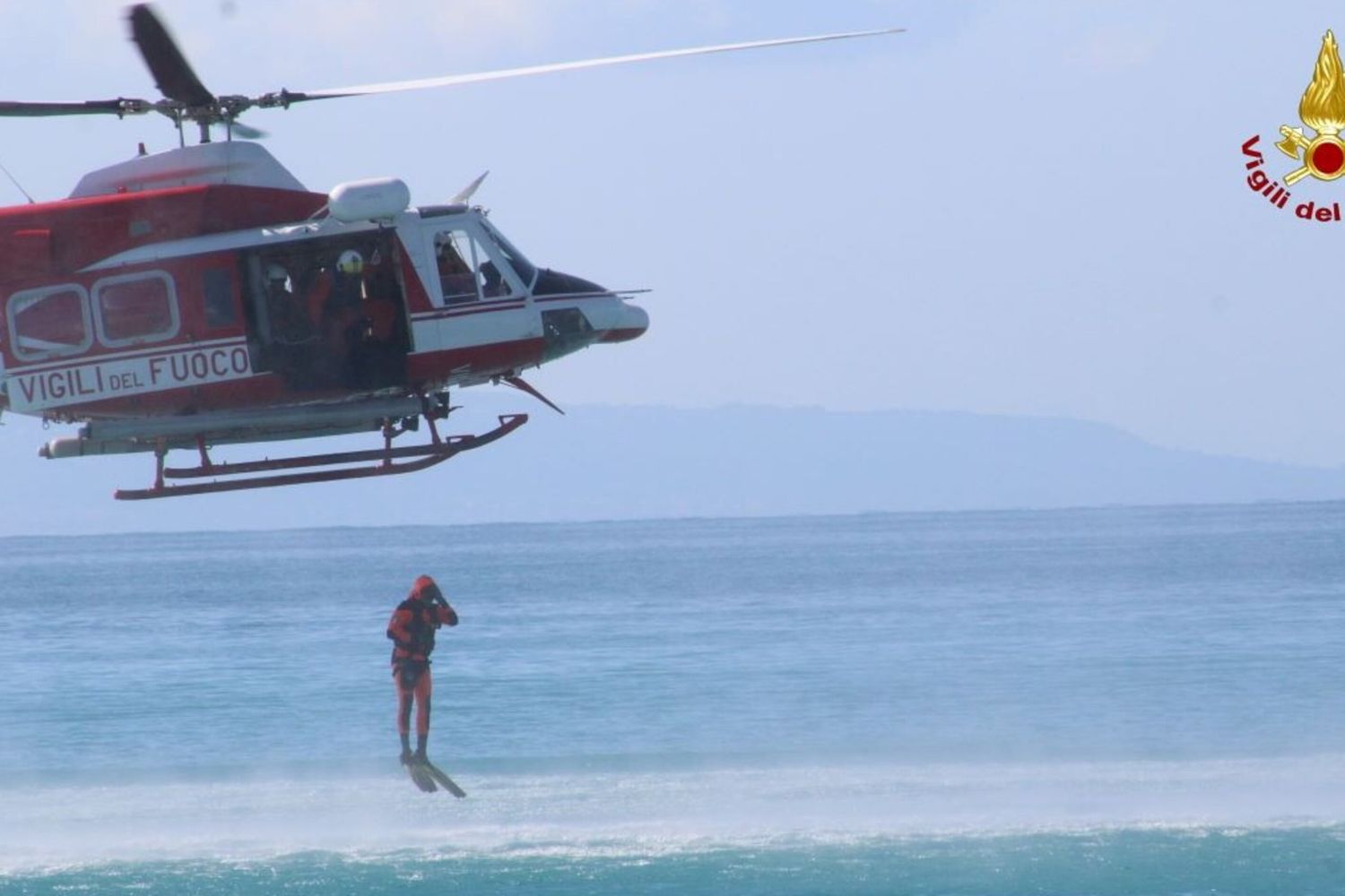Sommozzatori vigili del fuoco