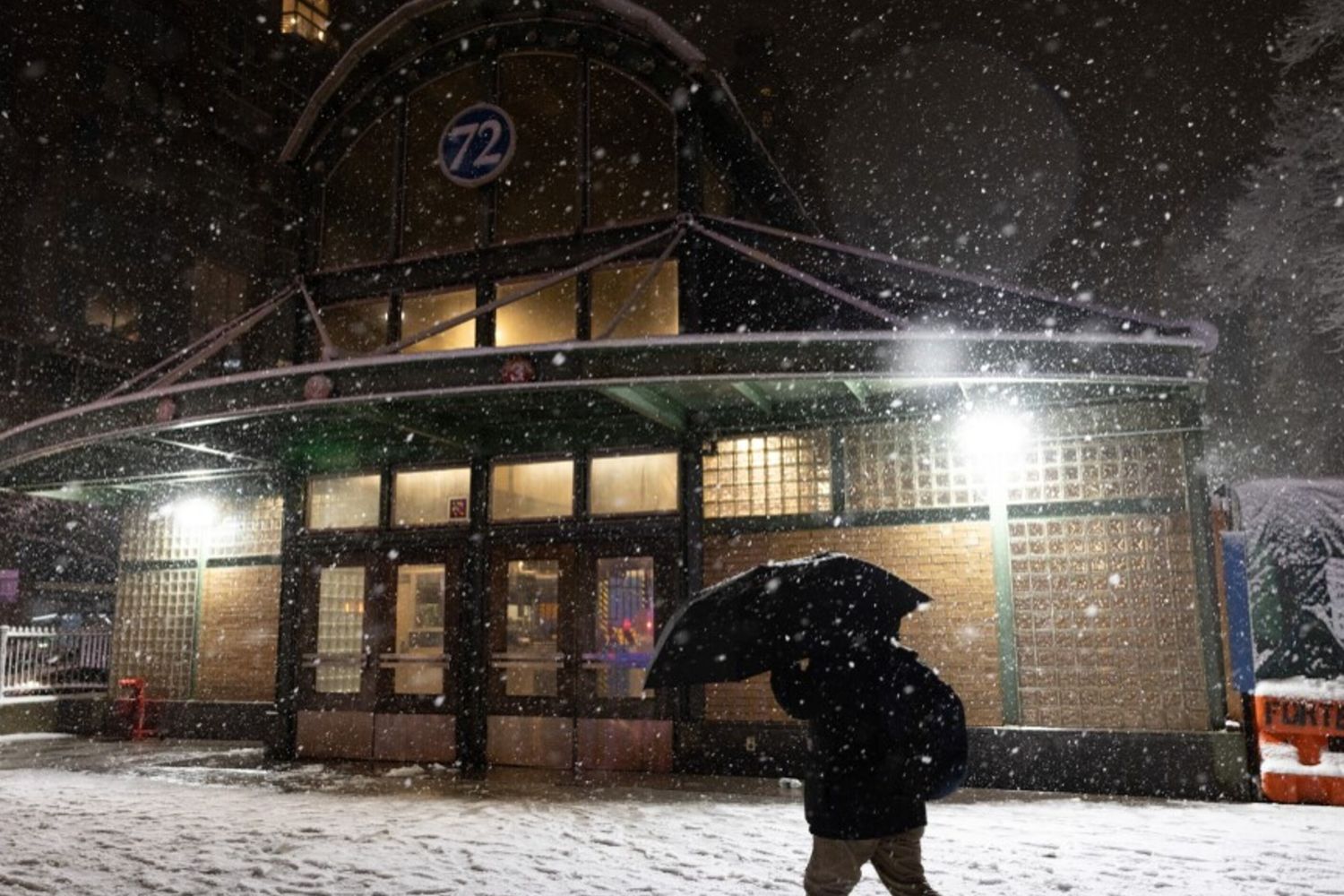 New York, tempesta neve