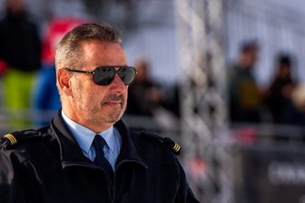 Il capo dei vigili del fuoco di Crans Montana, David Vocat