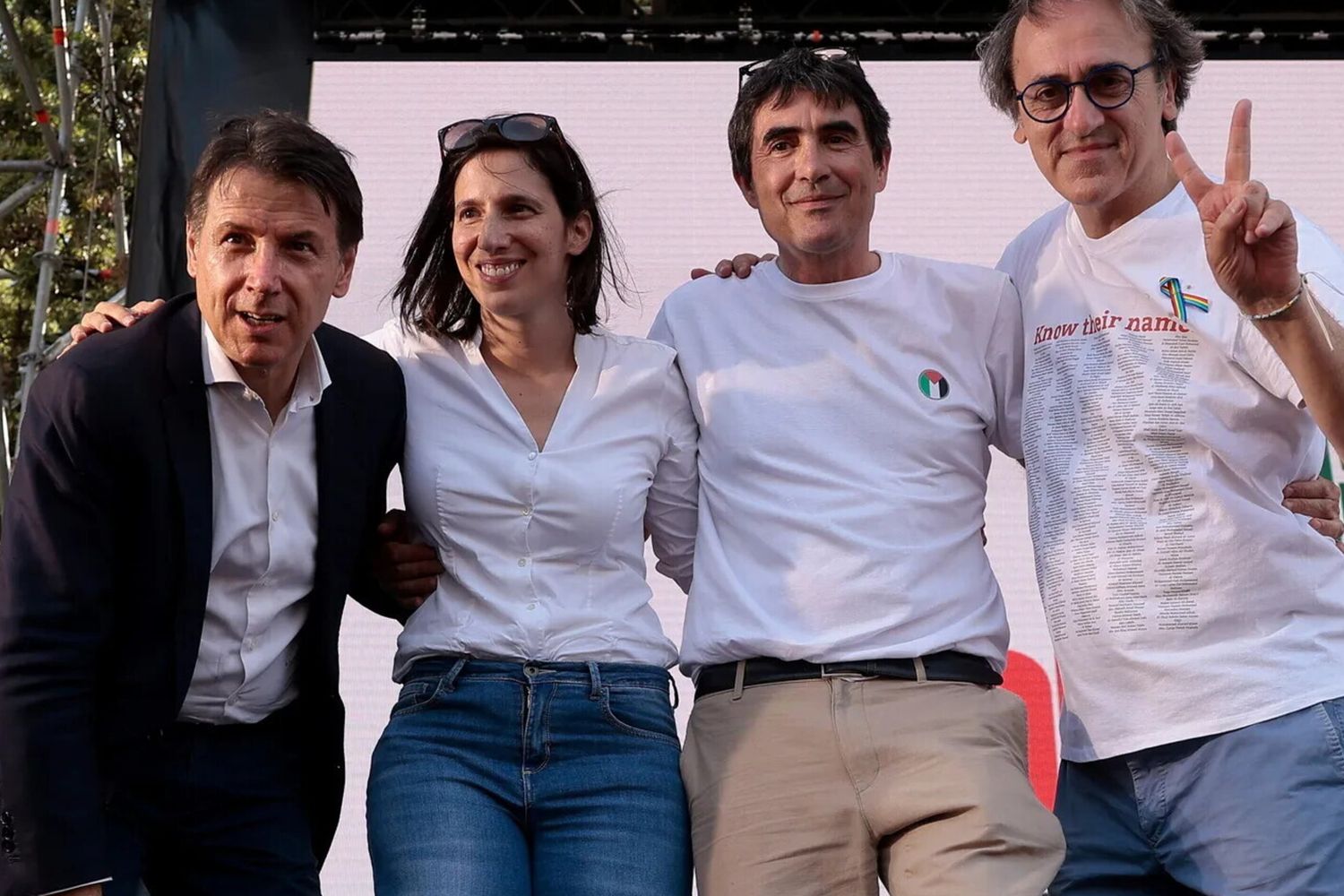 I principali leader del centrosinistra