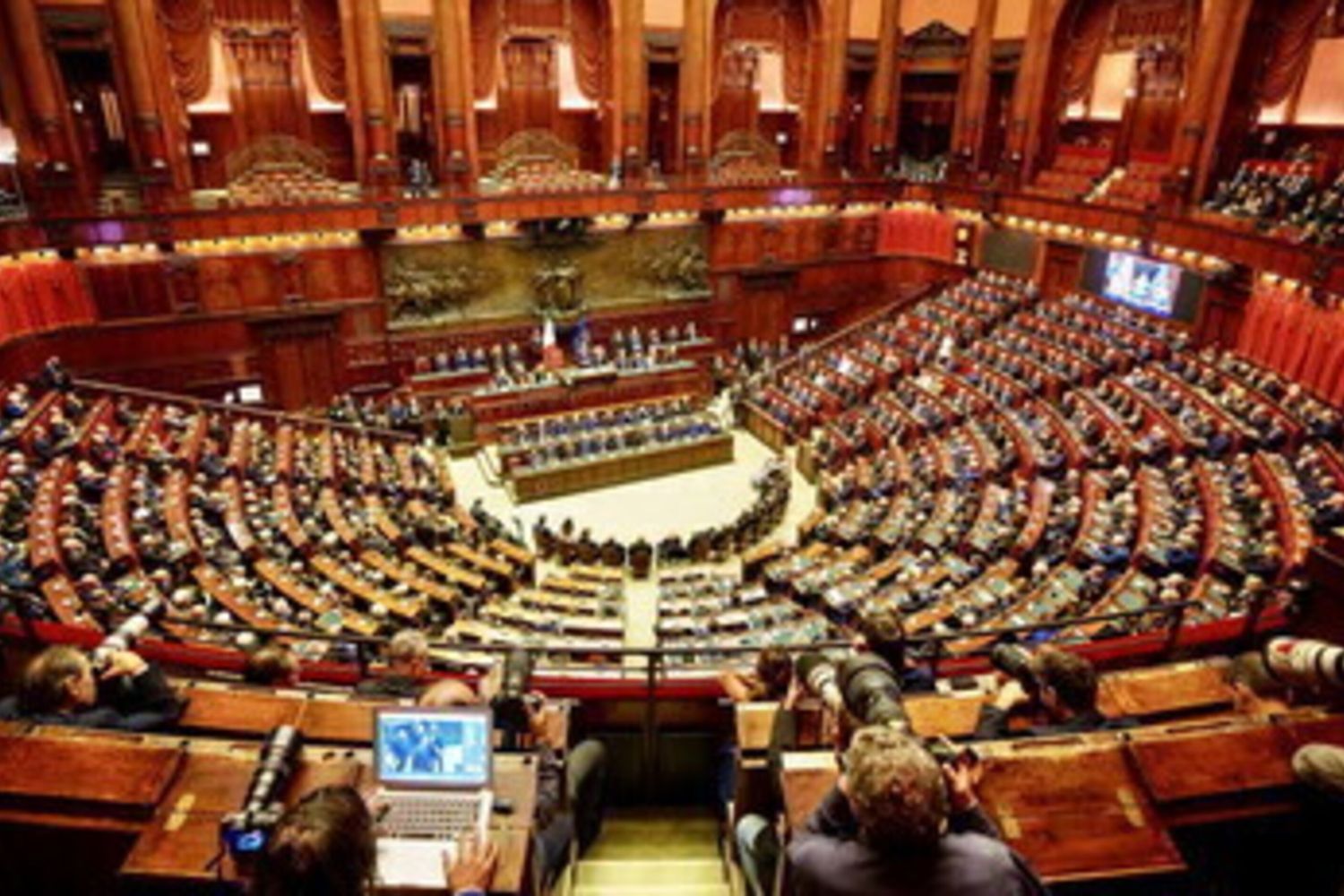 L'aula di Montecitorio