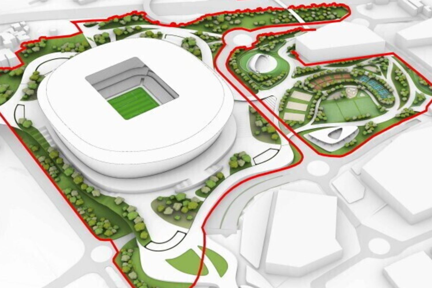 pianta stadio roma pietralata