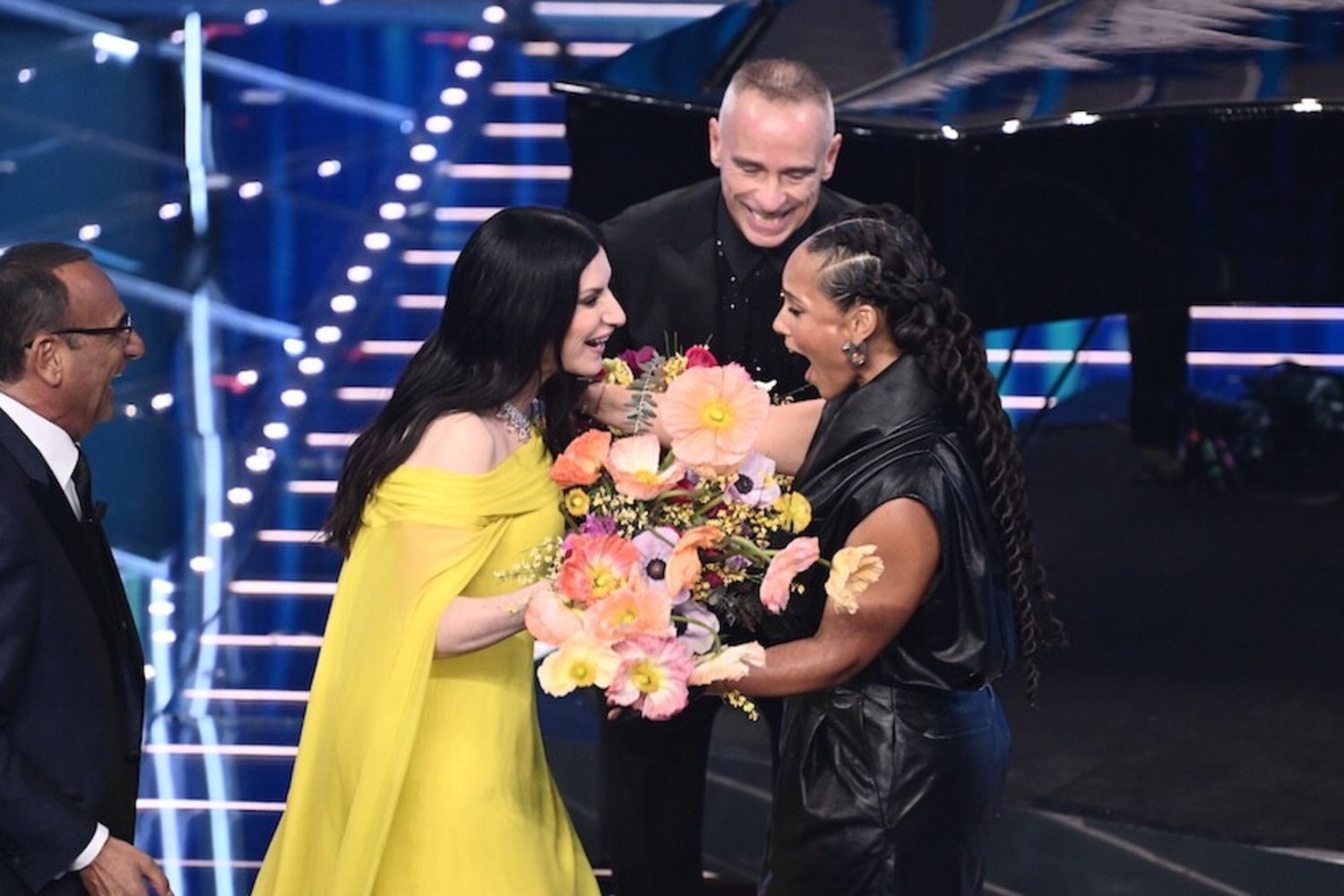 Ramazzotti e Keys incantano l'Ariston