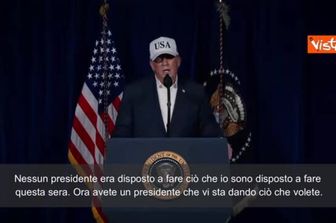 Attacco Iran, Trump: "L'ora della libertà degli iraniani sta per arrivare"