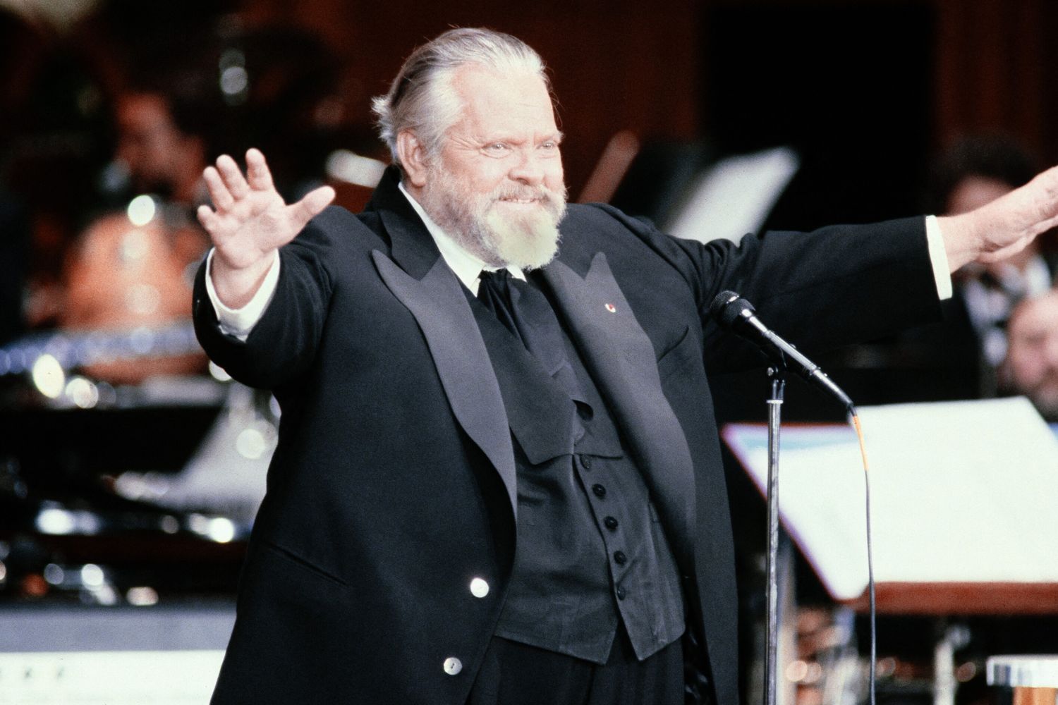 Orson Welles nel 1982