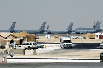 La base aerea militare statunitense di Al-Udeid, 35 km a sud di Doha