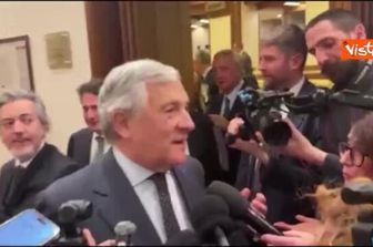 Bagarre in Commissione al Senato, Tajani: Conte ha alzato la voce, la verità fa male