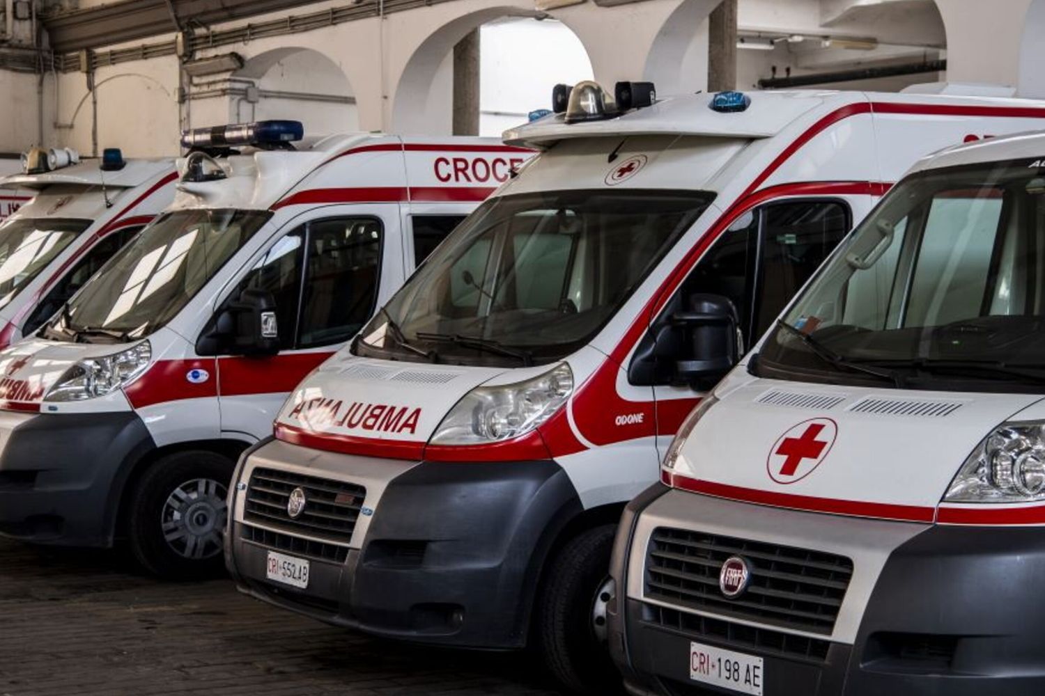 Croce Rossa ambulanza