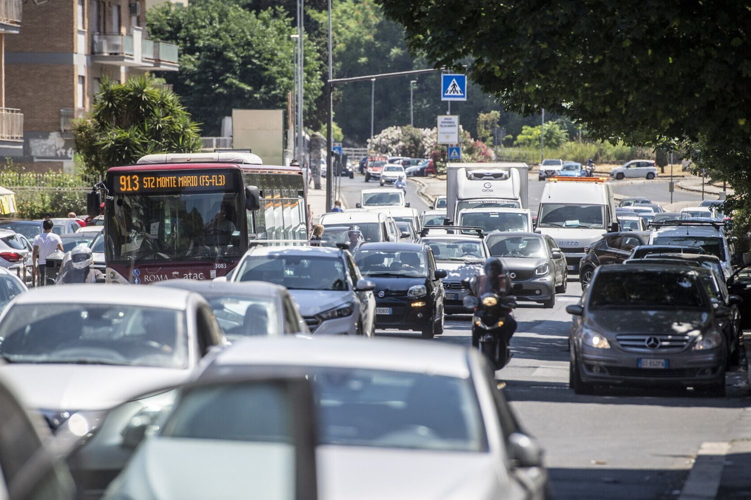 Traffico a Roma