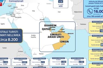 Aumentati i voli per il rientro degli italiani. Tajani riceve alla Farnesina l'ambasciatrice Amadei