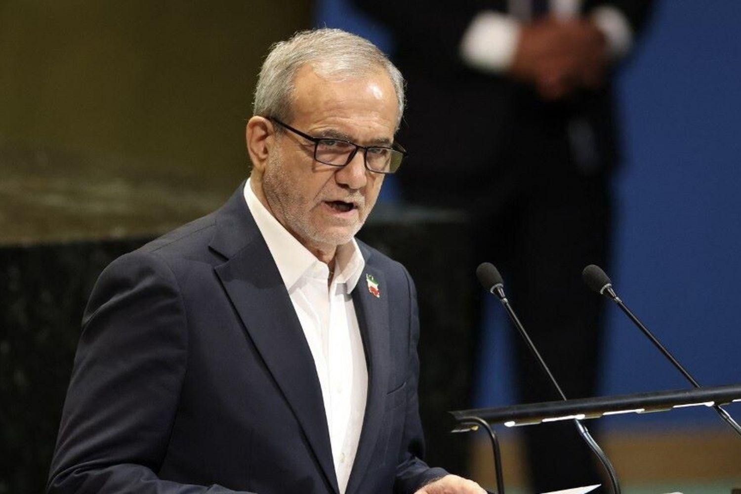 Il presidente dell'Iran, Masoud Pezeshkian