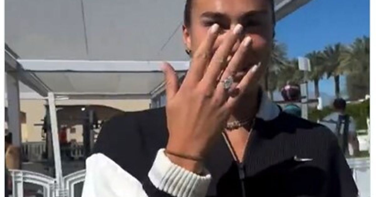 Tennis e amore: Sabalenka a Indian Wells in campo col 