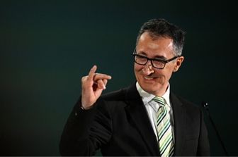 Cem Ozdemir , candidato di punta alle elezioni statali del Baden-Württemberg