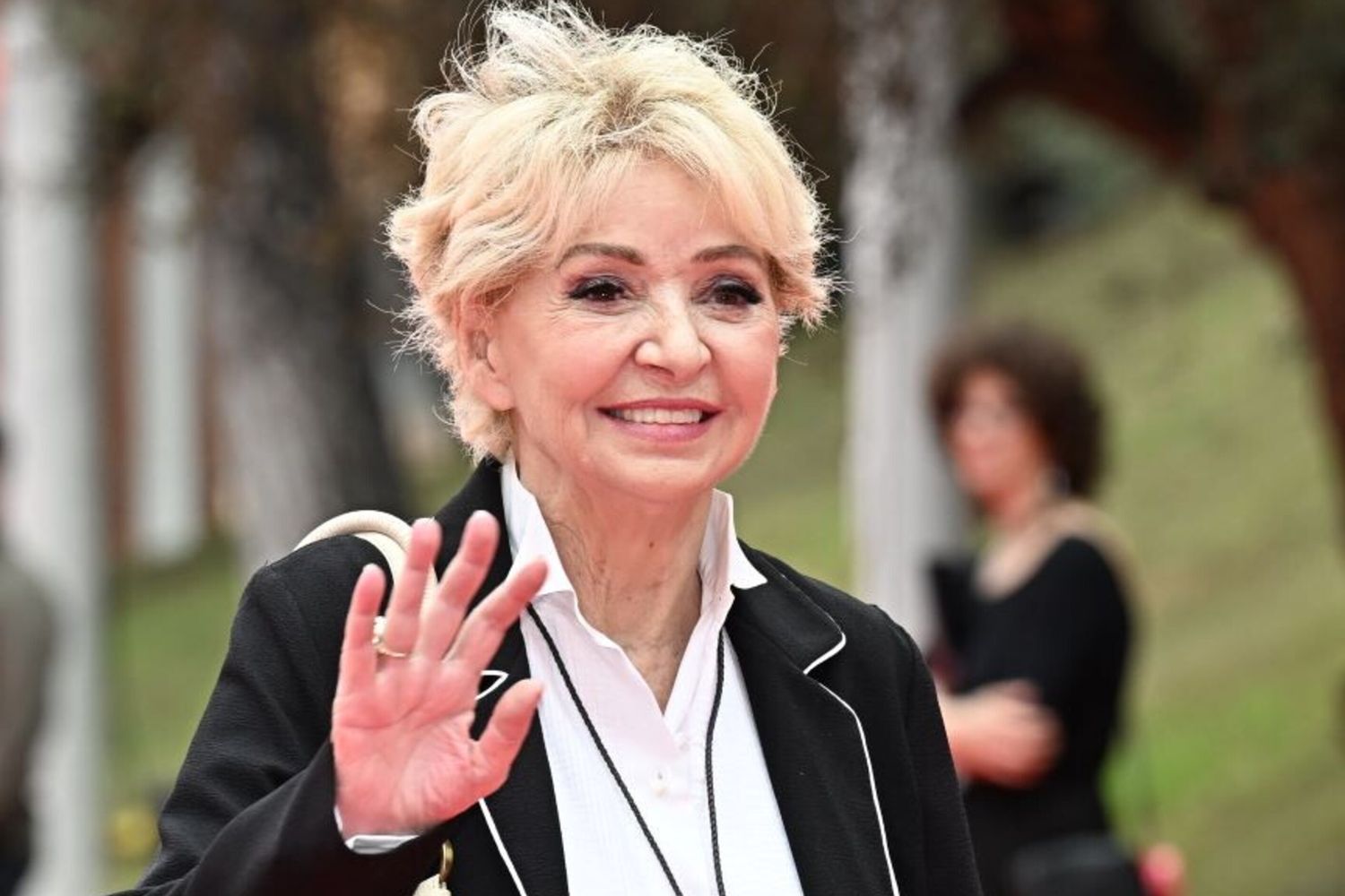 Enrica Bonaccorti alla Festa del Cinema di Roma nell'ottobre 2023