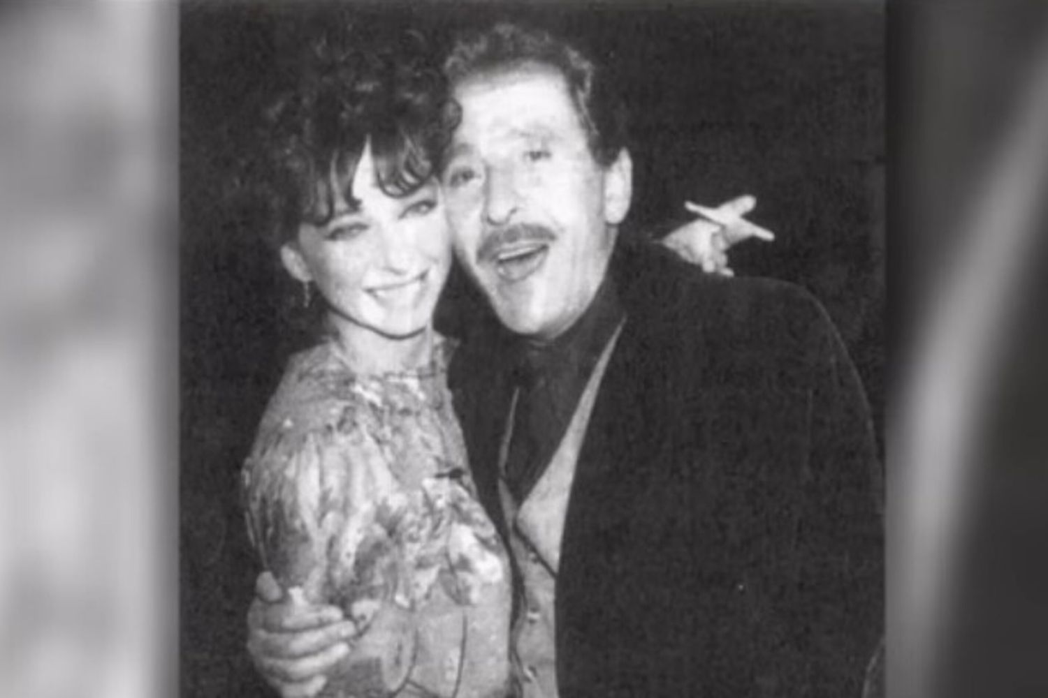 Enrica Bonaccorti con Domenico Modugno nel 1970