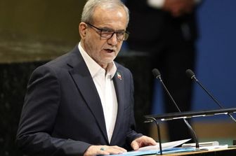 Il presidente dell'Iran, Masoud Pezeshkian