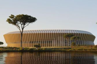 Stadio della Roma  a Pietralata (elaborazione virtuale)