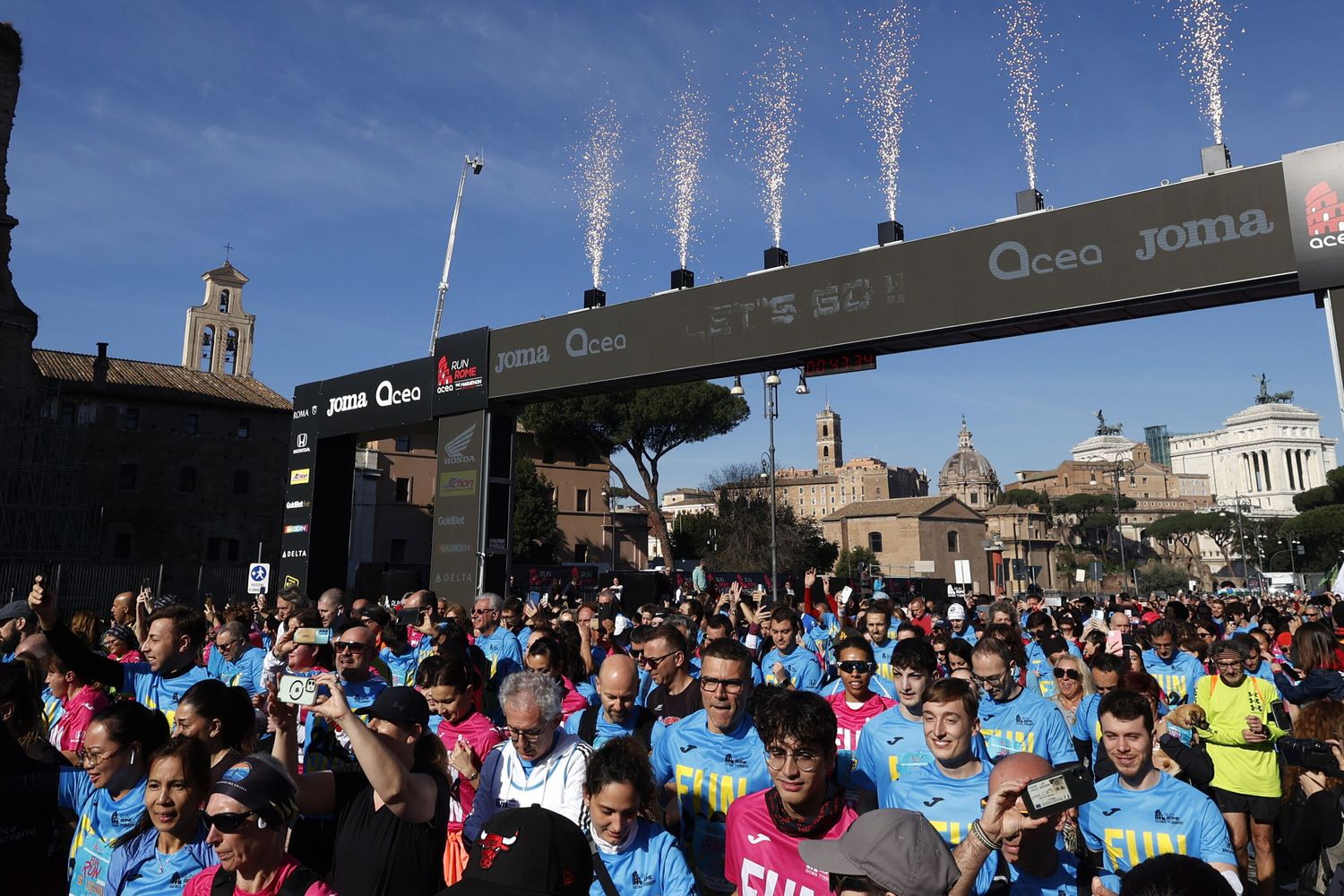 In 36mila al via alla Acea Run Rome Marathon