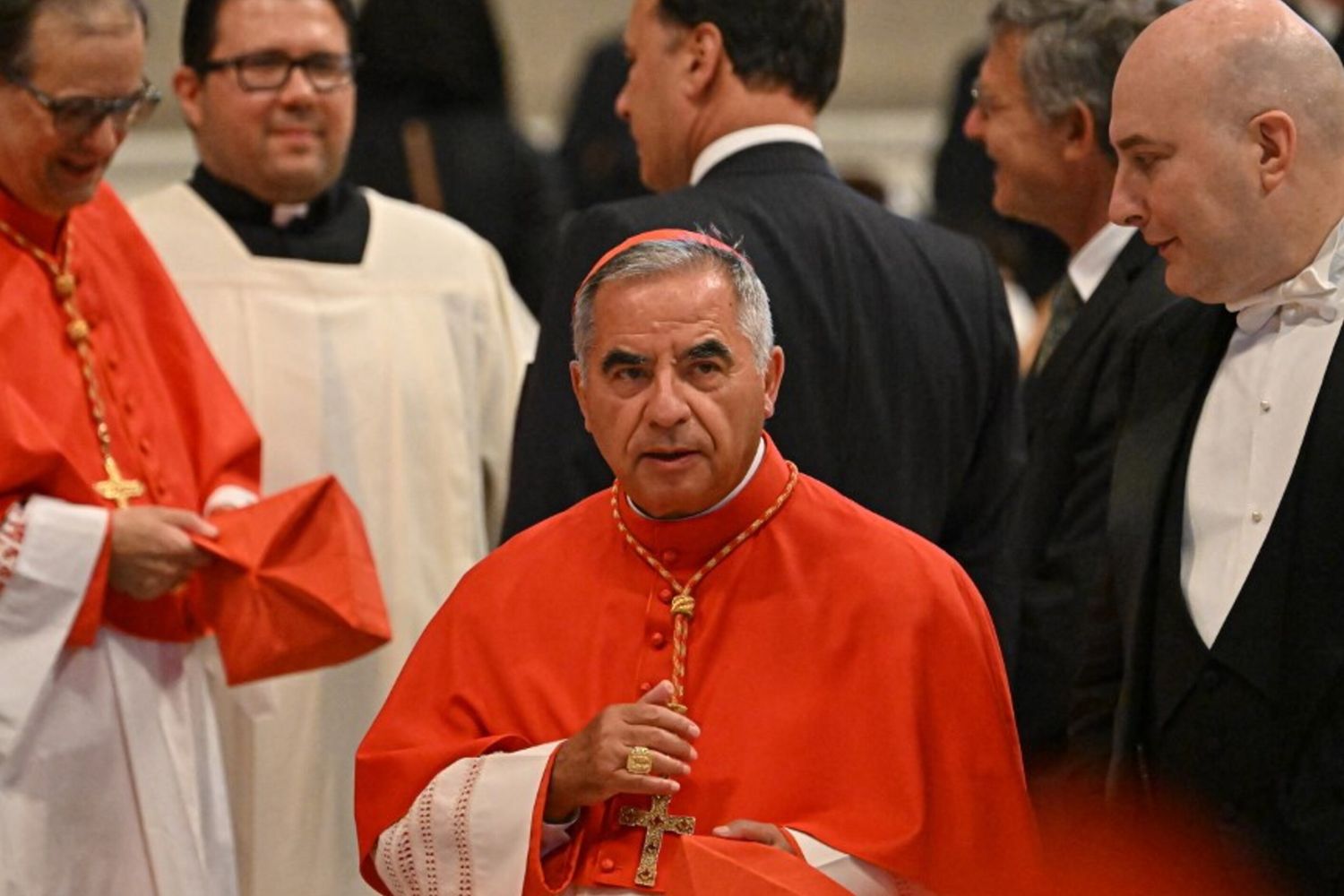Il cardinale Angelo Becciu
