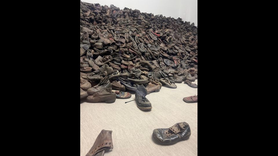 Scarpe dei deportati nei campi di concentramento