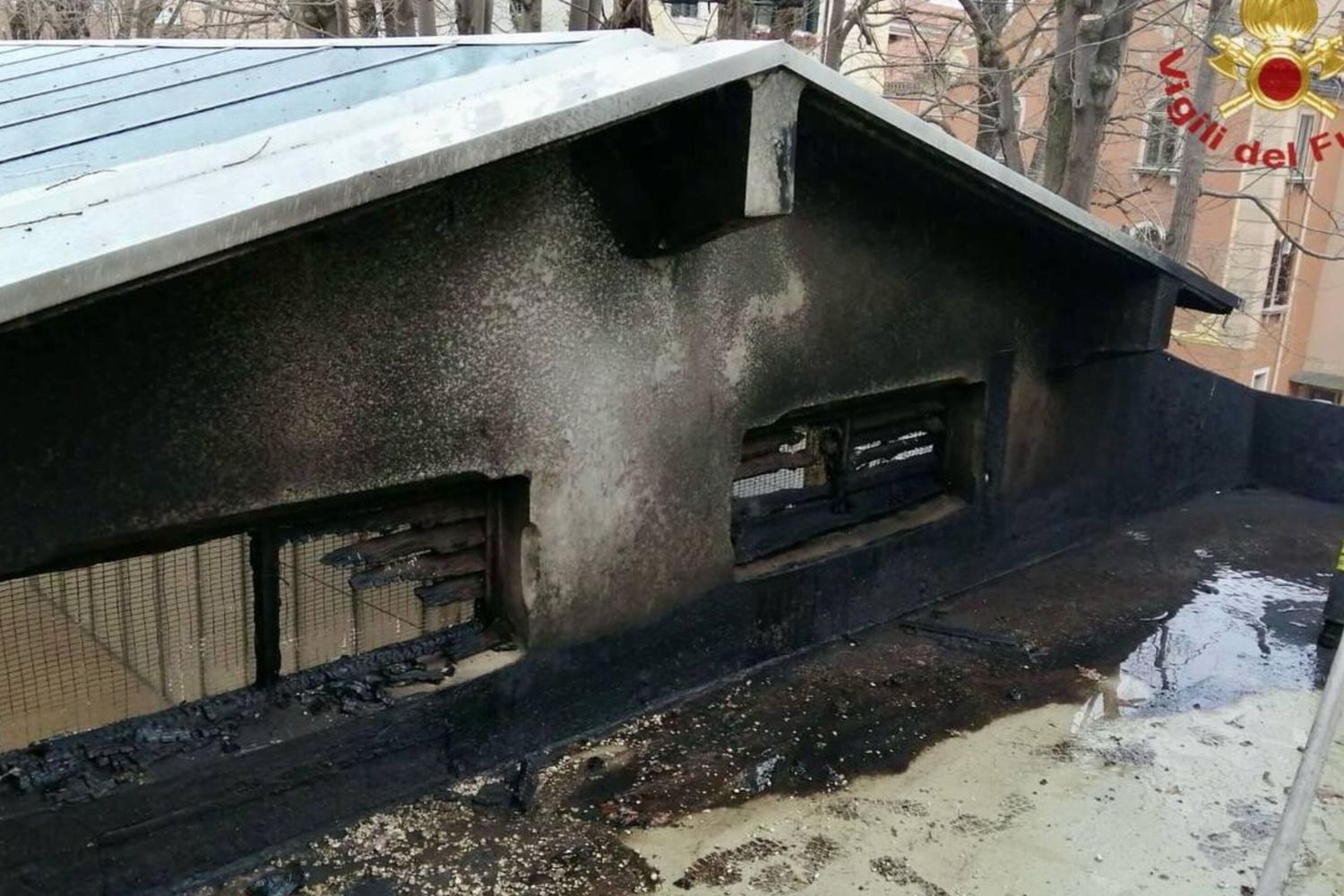 Incendio al padiglione Serbia della Biennale di Venezia