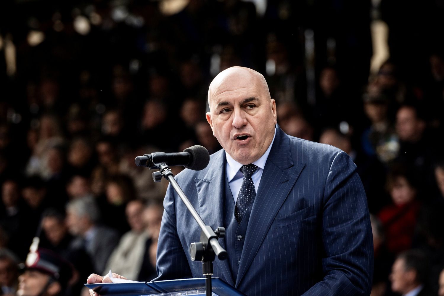 Il ministro della Difesa Guido Crosetto