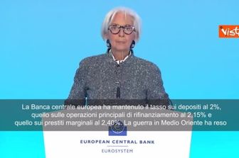 Lagarde (Bce): Urgente rafforzare area Euro e sua economia