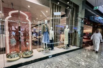 Negozi vuoti a Dubai