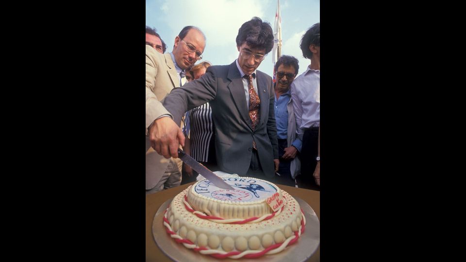Franco Rocchetta e Umberto Bossi